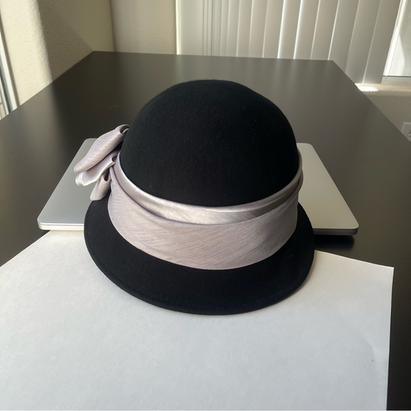 EE British Wool Hat Narrow Brim Elegant Wild Wool Hat Autumn And Winter - Picture 7 of 11